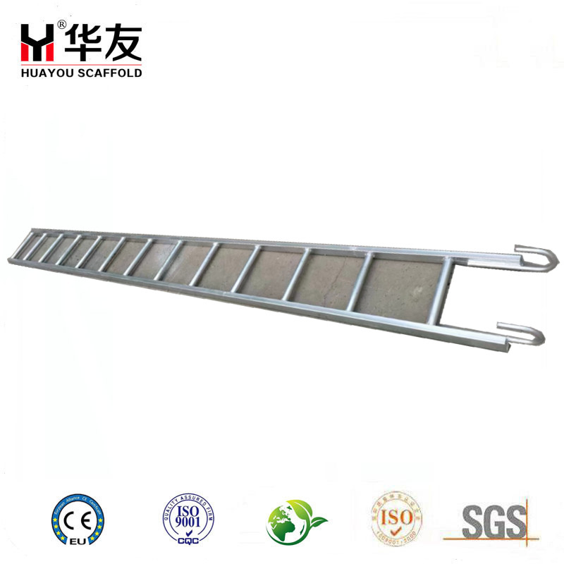 Factory Price Galvanized Scaffolding Steel Ladder Monkey Ladder Staircase Beam Ladder Step Ladder