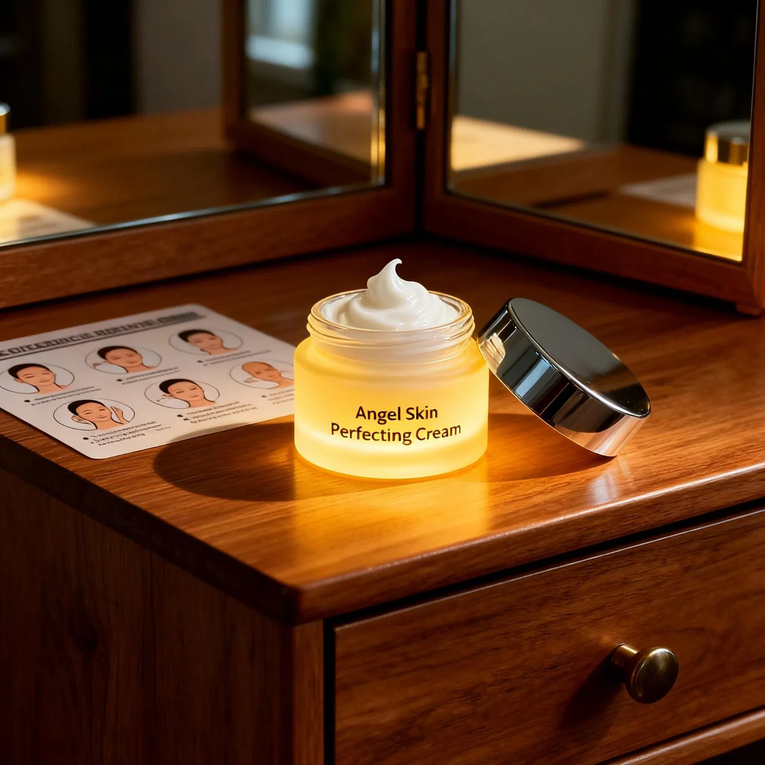 Color Adapting Coverage and UV Defense Makeup with Lotus Water for Intelligent Color Matching