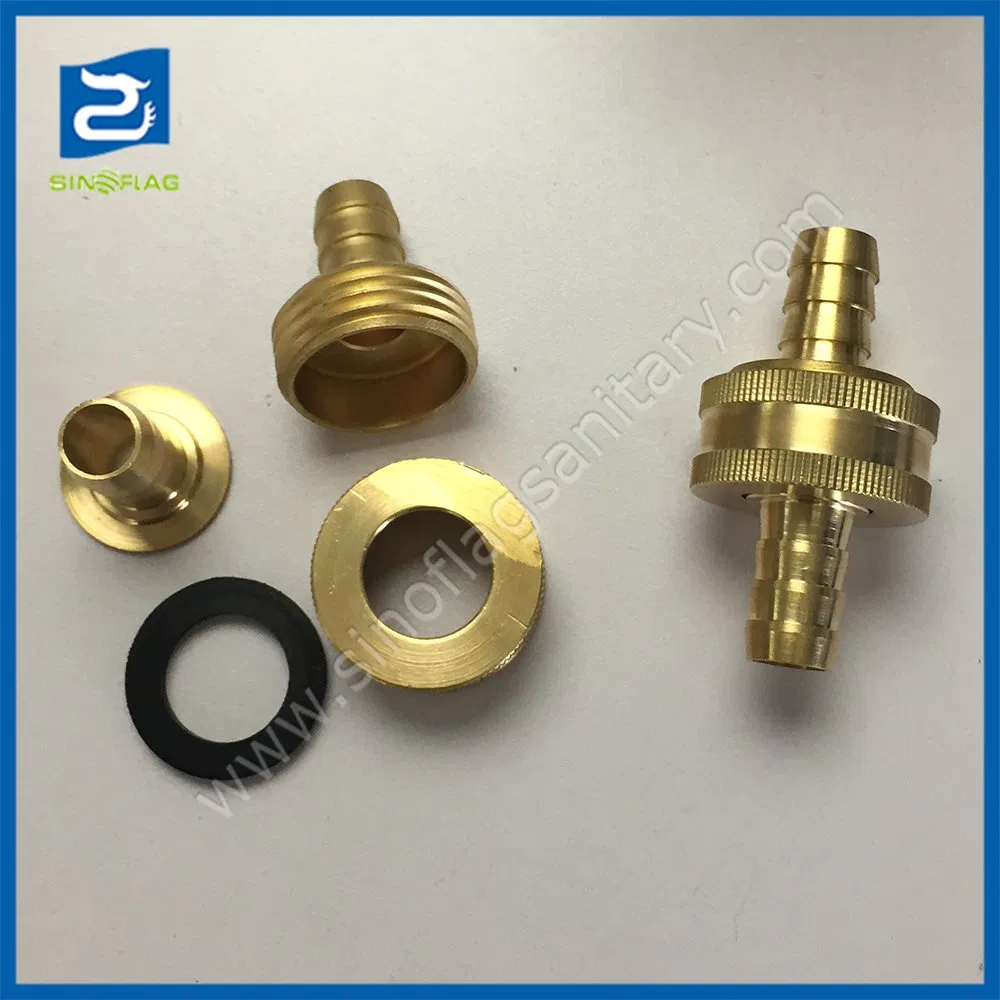 Wholesale Pipe Adapter Male Thread Fitting Spray Water Garden Hose Brass Nozzle