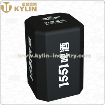 Customized Leather Dice Cup Made of Plastic Customer Logo Hand Made Cups