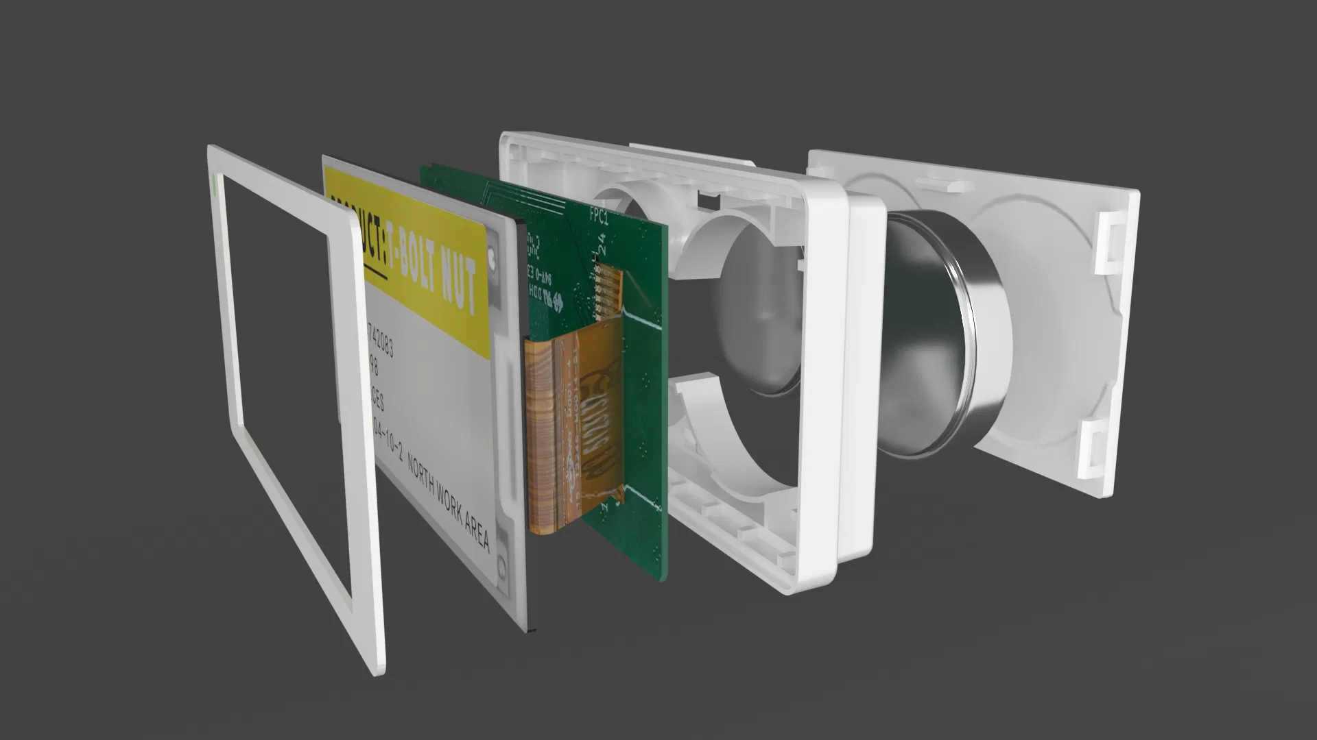 Compact Bluetooth E-Ink ESL Price Tag for Supermarkets and Retailers