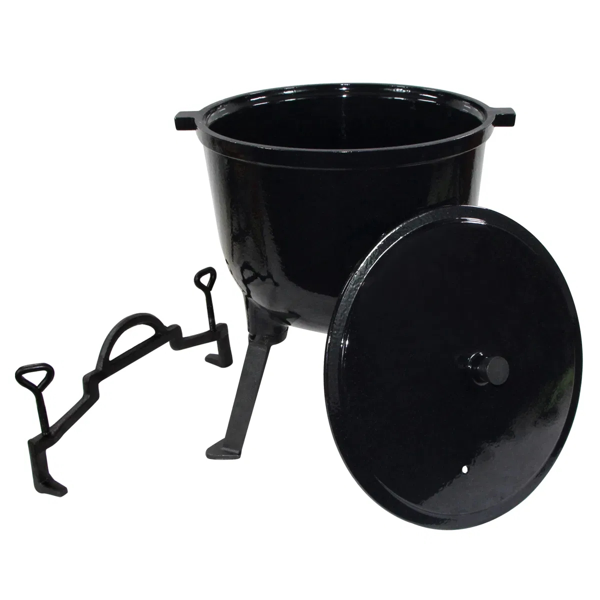 Чугунный котелок для пикника и охоты Cookwin