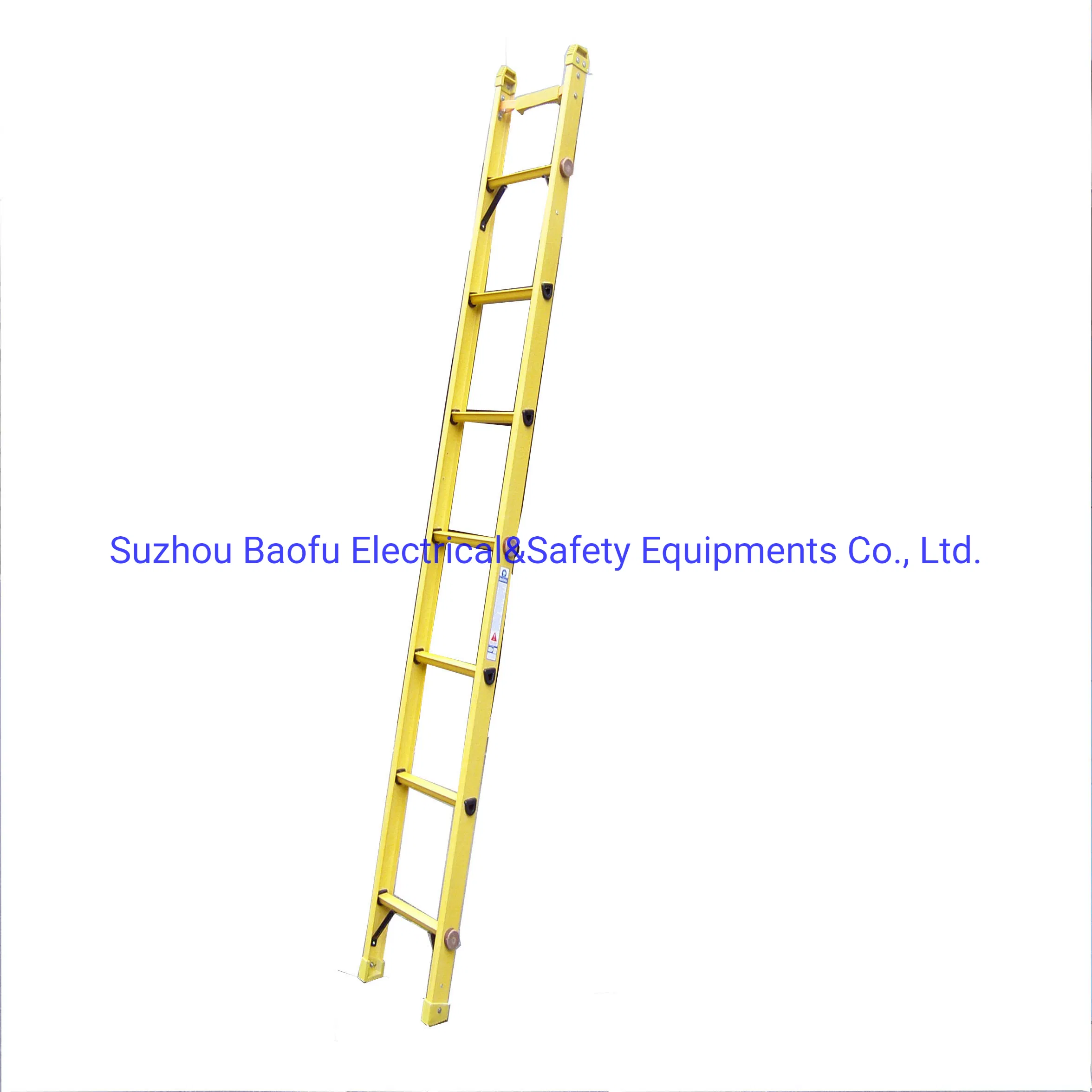 (375LBS) 220kv 2.5m Fiberglass Single Straight Ladder