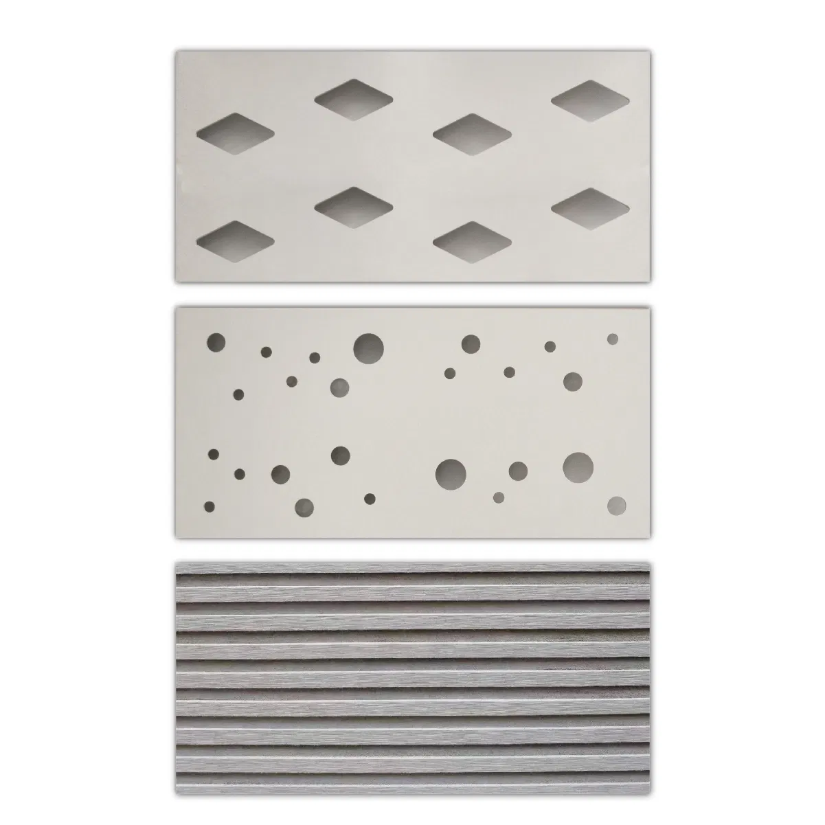 Custom Cement Board Commerical Durable Curtain Wall Colored Cement Curtain Wall Panel