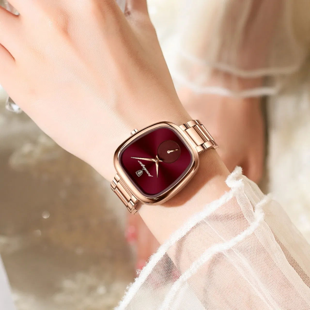 Poedagar New Women's Watch, Waterproof Luxury Fashion Quartz Watch, Bestselling Wristwatch