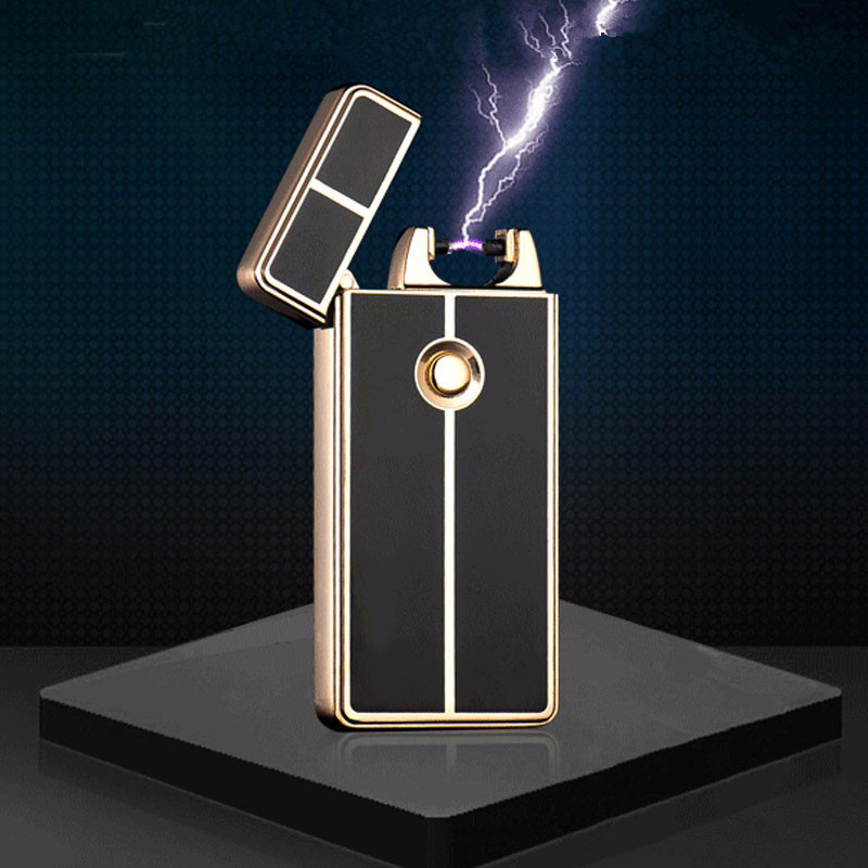 8 PCS Cigarette Metal Holder Case with Disposable Lighter