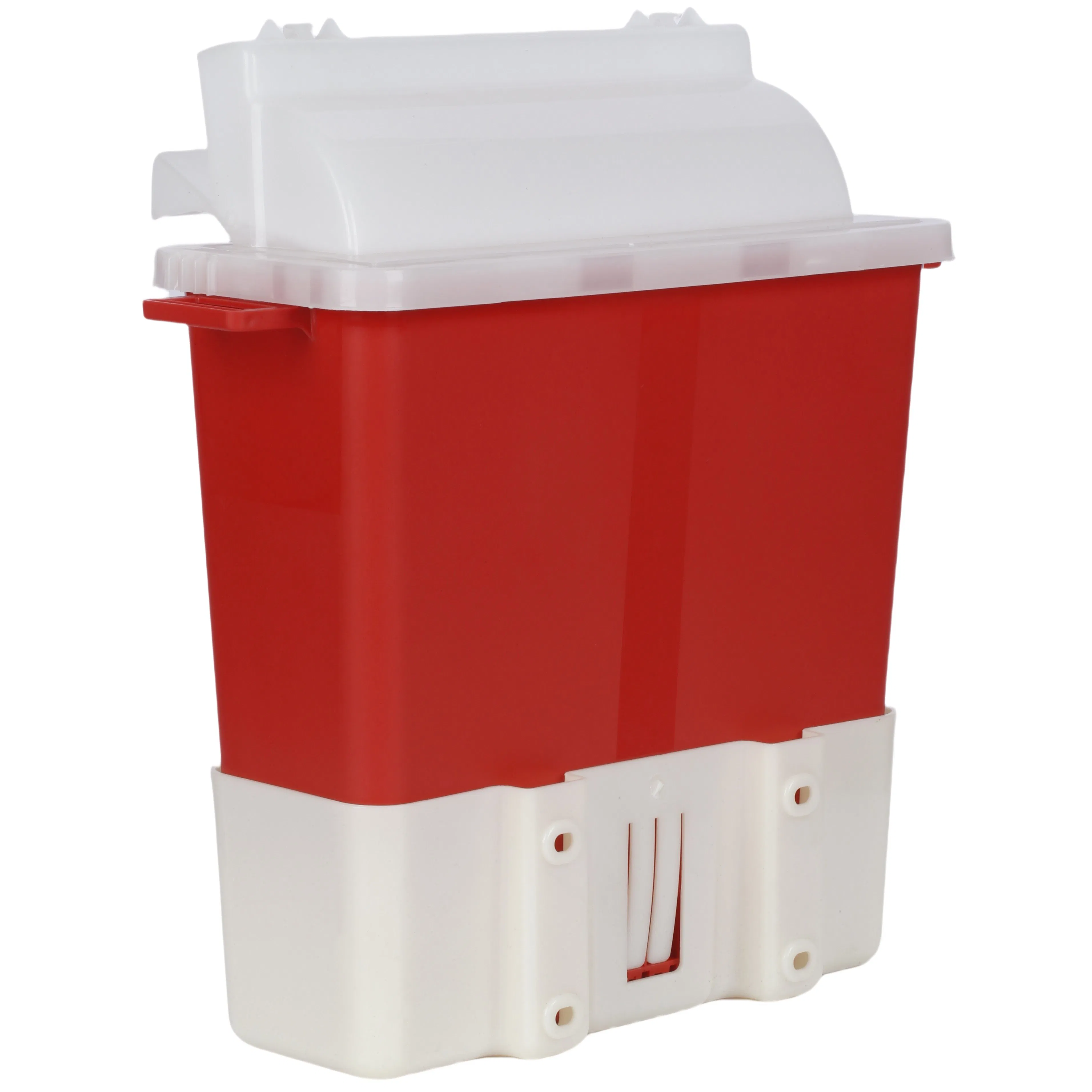 Контейнер для острых отходов 5qt, желтый, настенный