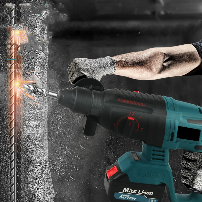 Factory OEM Brand Wholesale 18V 20V Li-ion Impact Driver Cordless Impact Drill with Hammer Function
