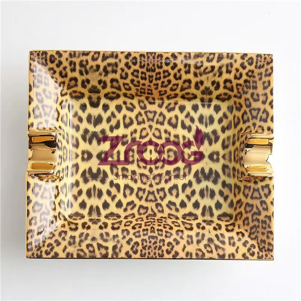 Cigar Ashtray Large Ceramic Cigarettes Ash Tray for Men Travel Indoor Outdoor