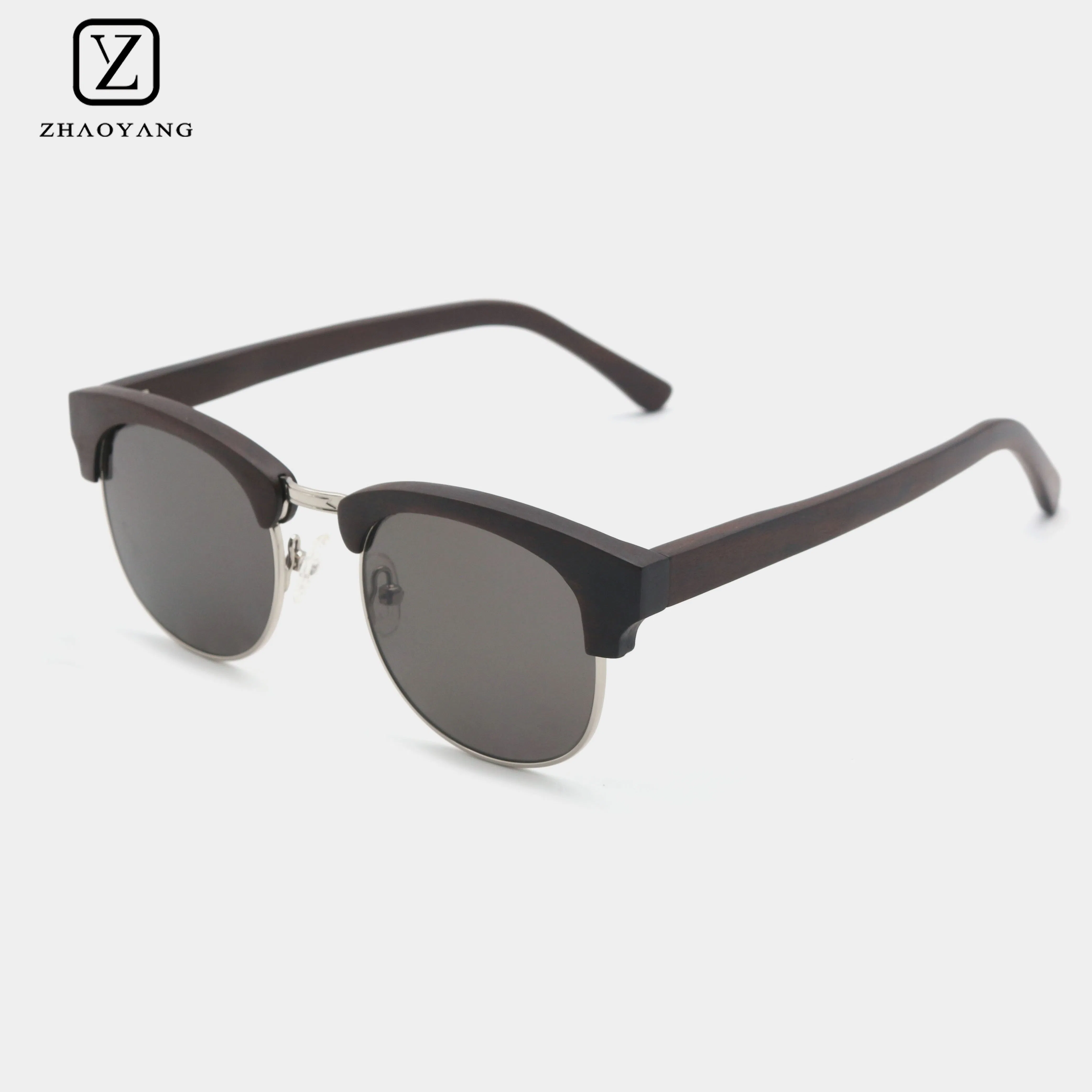 Bamboo Wood Handmade Sunglasses Lightweight Frame UV400 Polarized Retro Summer Look