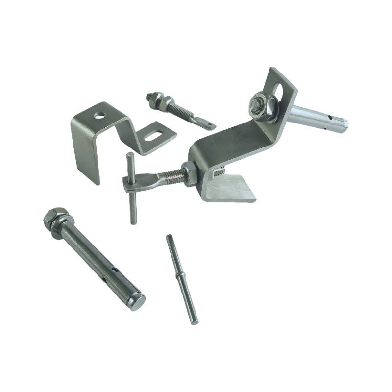 Stainless Steel 304 316 Bracket Stone Cladding System Granite Marble Angle