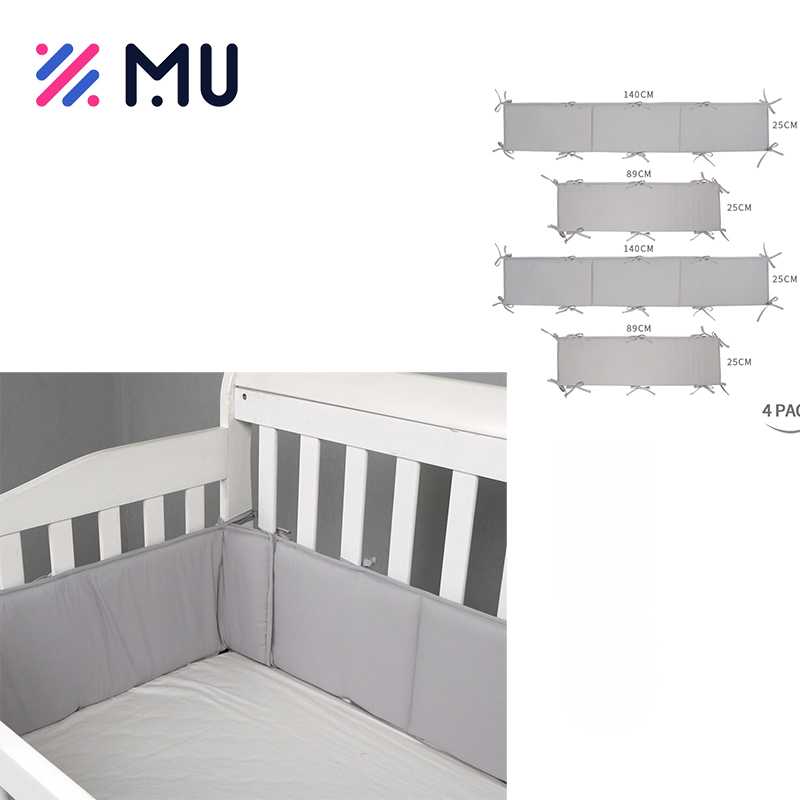 Baby's Bedding Bed Surround Anti-Collision Fall Protection Guard Rail Fence Bed Bumper