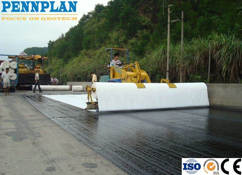 High Strength PP Filament Geotextile Anti-Filtration Isolation and Drainage Polypropylene Needled Geotextile