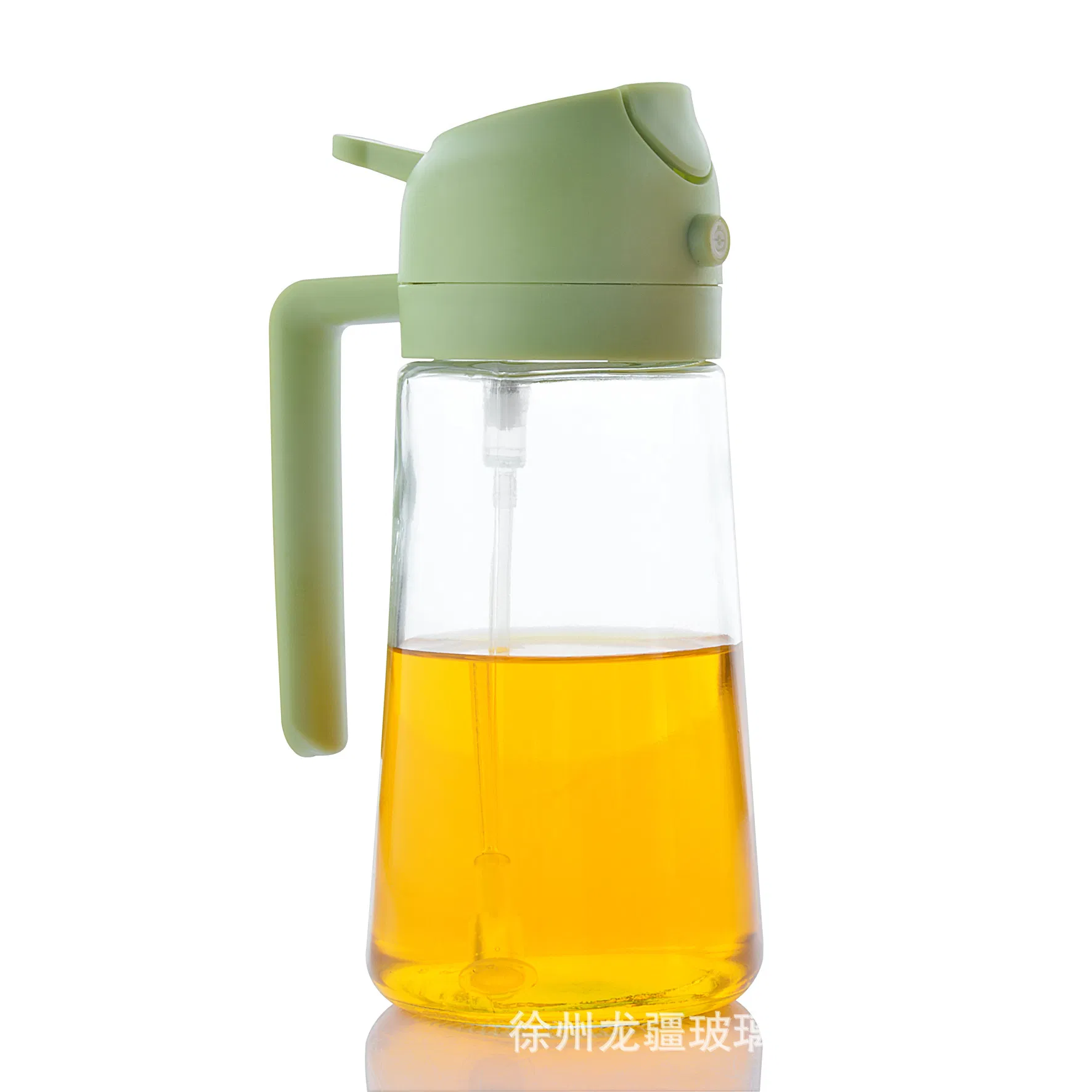 Wholesale Silicone Nozzle Glass Oil Kettle for Cooking