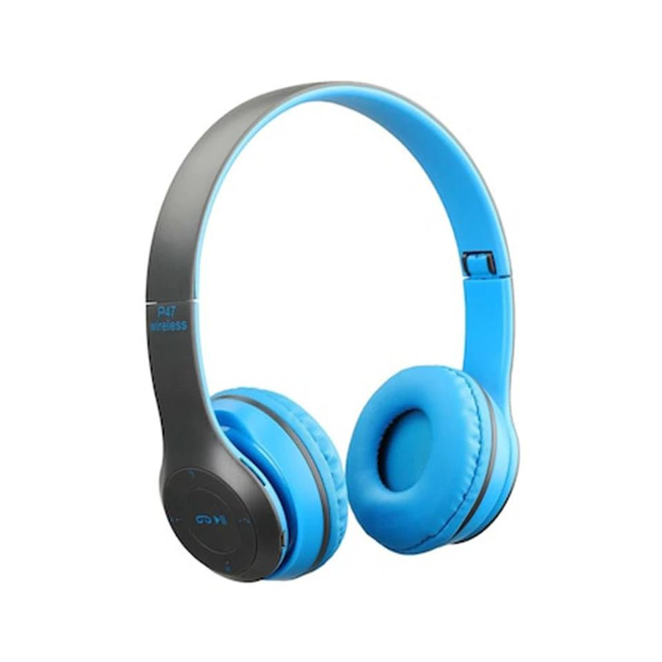 Manufacturer Fashion Gaming Headphones with Microphone TF Aux Wireless Bluetooth Headphone