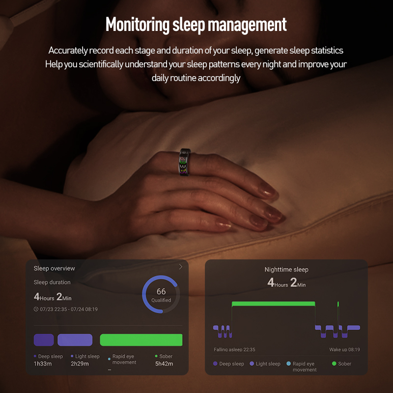 Умное кольцо Cloraint для спорта и здоровья