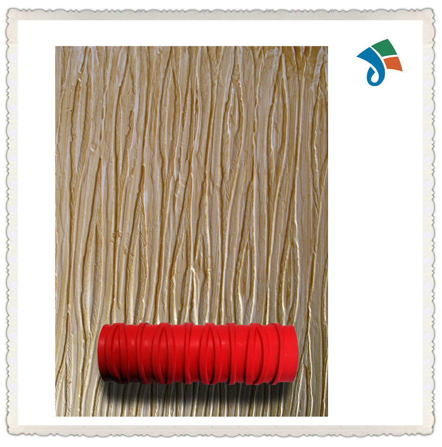 High Quality Red Color 7 Inch Water Based Painting Art Roller