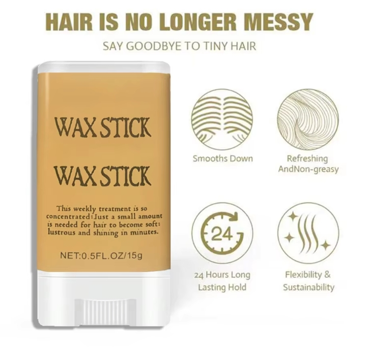 Ikt Hair Wax Bar for Long-Lasting Hold Wholesale of Wax Sticks in Stock