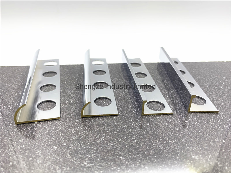 Wall Curved Edge Strip Corner PVC Tile Trim Aluminum Floor Wall Panel Trim Tile Trim