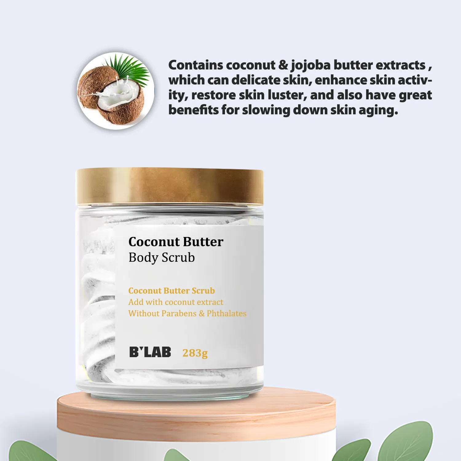 Made in China Wholesale Private Label Skincare Nourishing Moisturizing Repairing Body Scrub