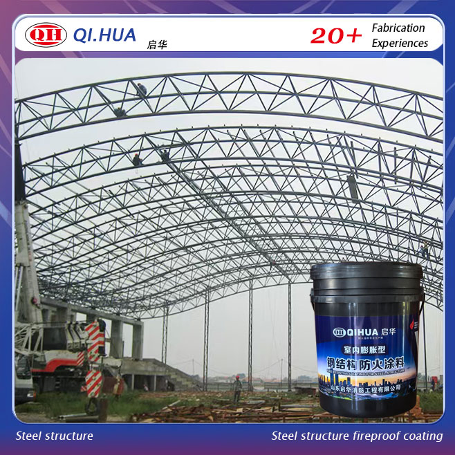 Weather-Resistant Hot Sale Compact High Strength Thick Fireproof Coating for Roofs