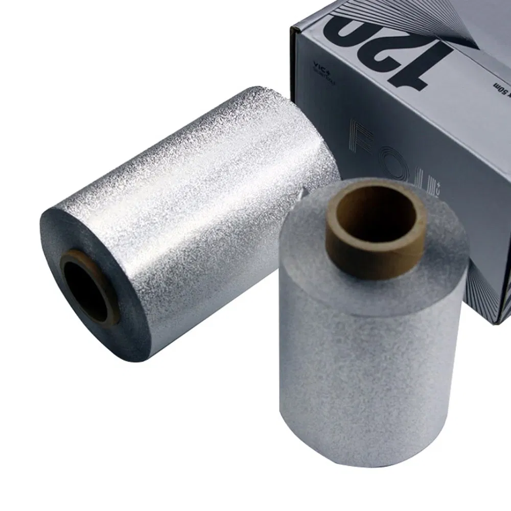 Фольга для волос алюминиевая в рулоне