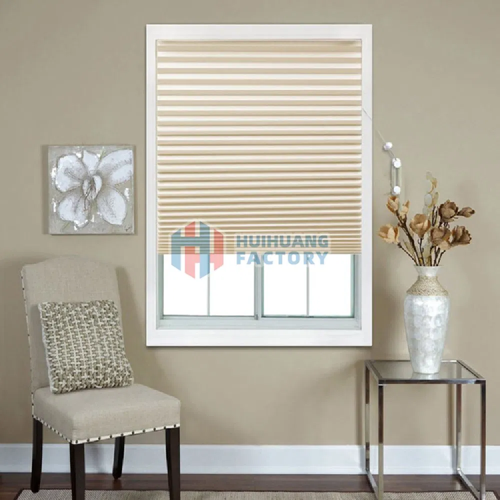 Pleated Blinds Plisse Curtain Pleated Shade Fabric Home Decor Curtain UV Resisdance