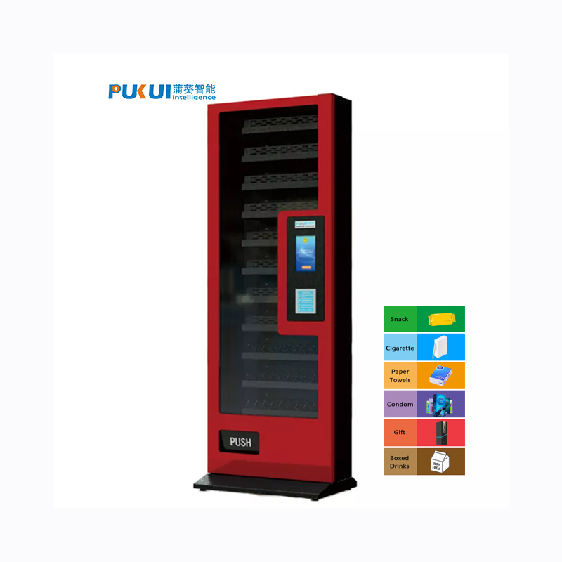 Small Wall Mounted Snack Mini Cigarette Price Medicine Condom Customized Vending Machine