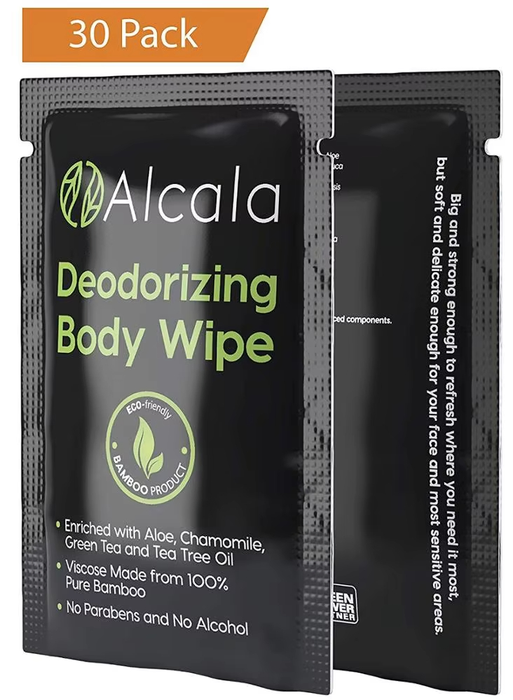 OEM Private Label Biodegradable Individual Packing Cleaning Wet Wipes Scented Deodorant Wipes Flushable Full Body Wipes for Adults