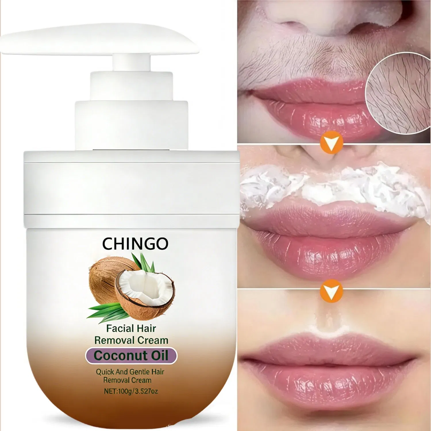 Dermatologist-Tested Hair Removal Cream for All Skin Types Safely