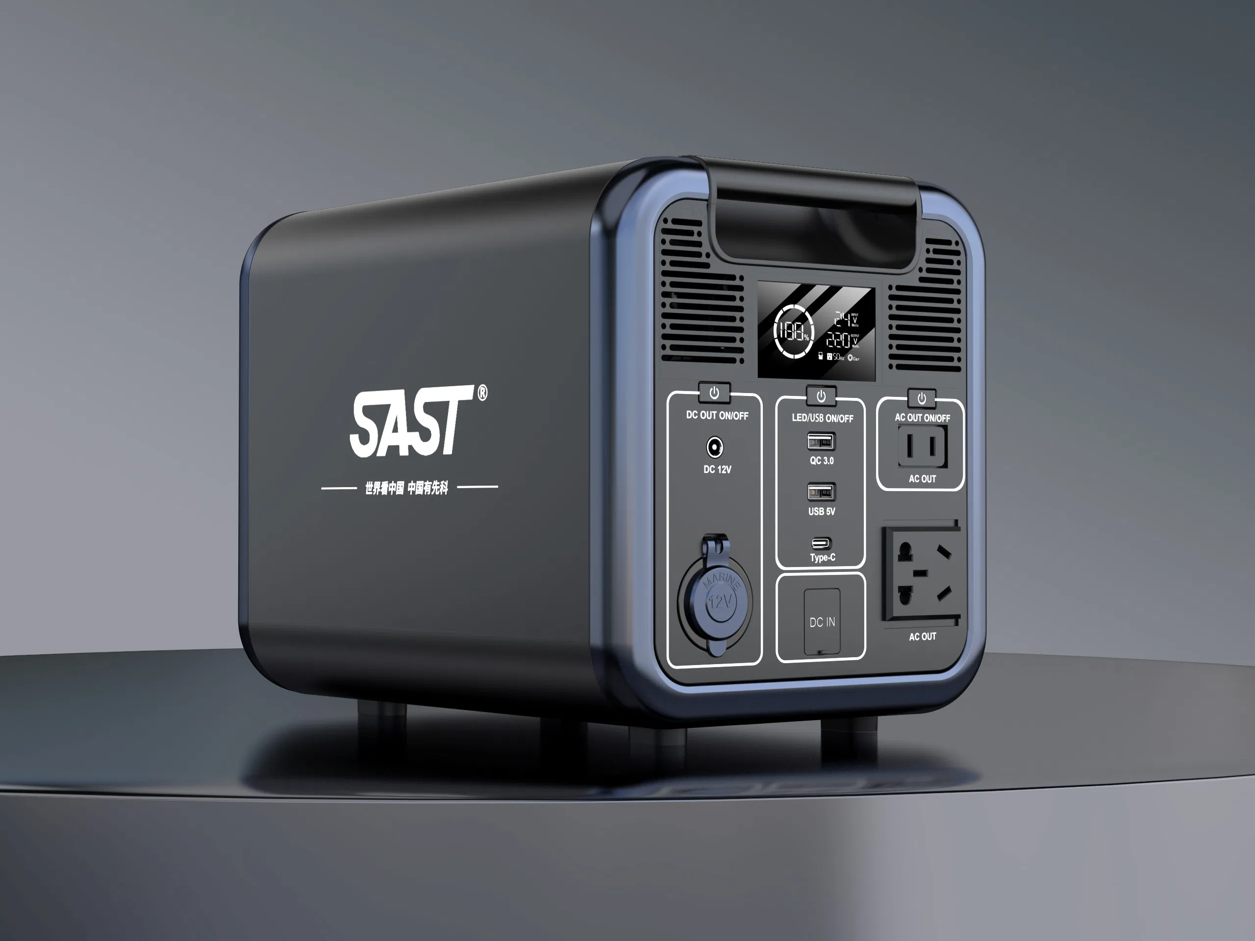 200W 300W 34000mAh Portable Power Station Solar Lithium Battery Suitable for Outdoor Emergencies