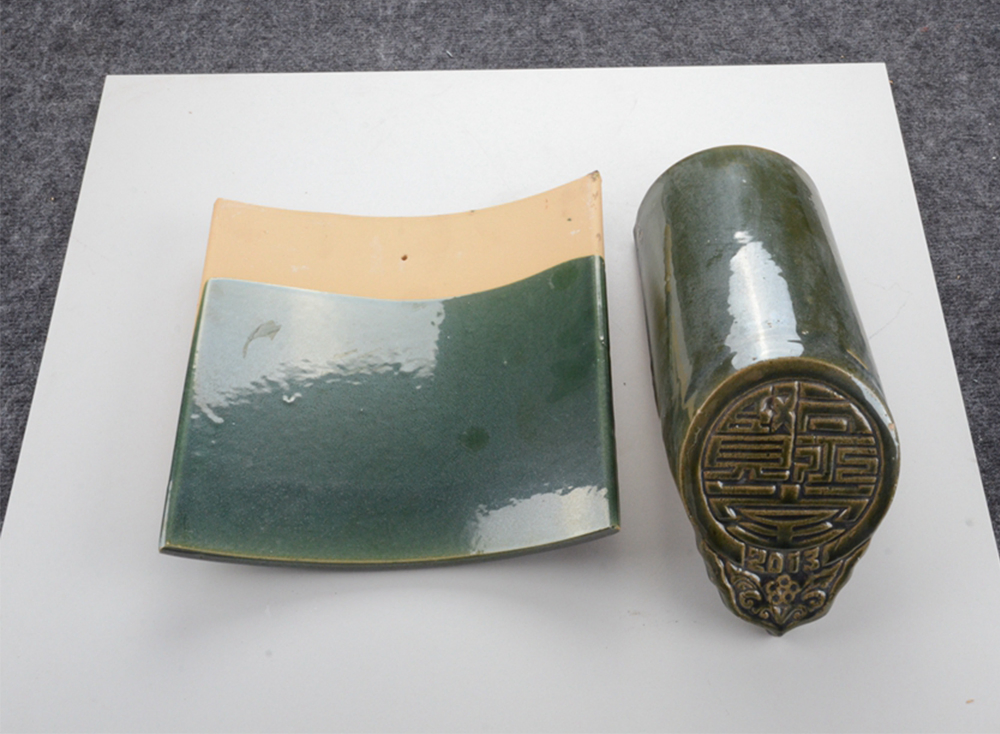 Глиняная черепица Green Brick, 225x220x11.5 мм