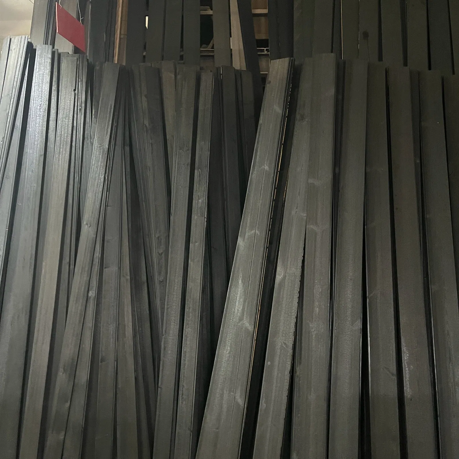 Matte Finish Charred Shou Sugi Ban Timber Exterior Wall Panels