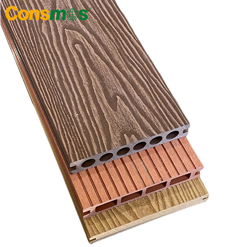 Outdoor Weatherproof PVC/WPC Wood Plastic Composite Decking Board Laminate Vinyl Wooden Flooring