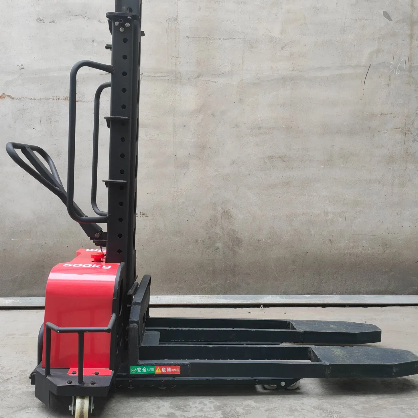 Innolift Low Price Semi Electric Hand Self Loading Pallet Stacker