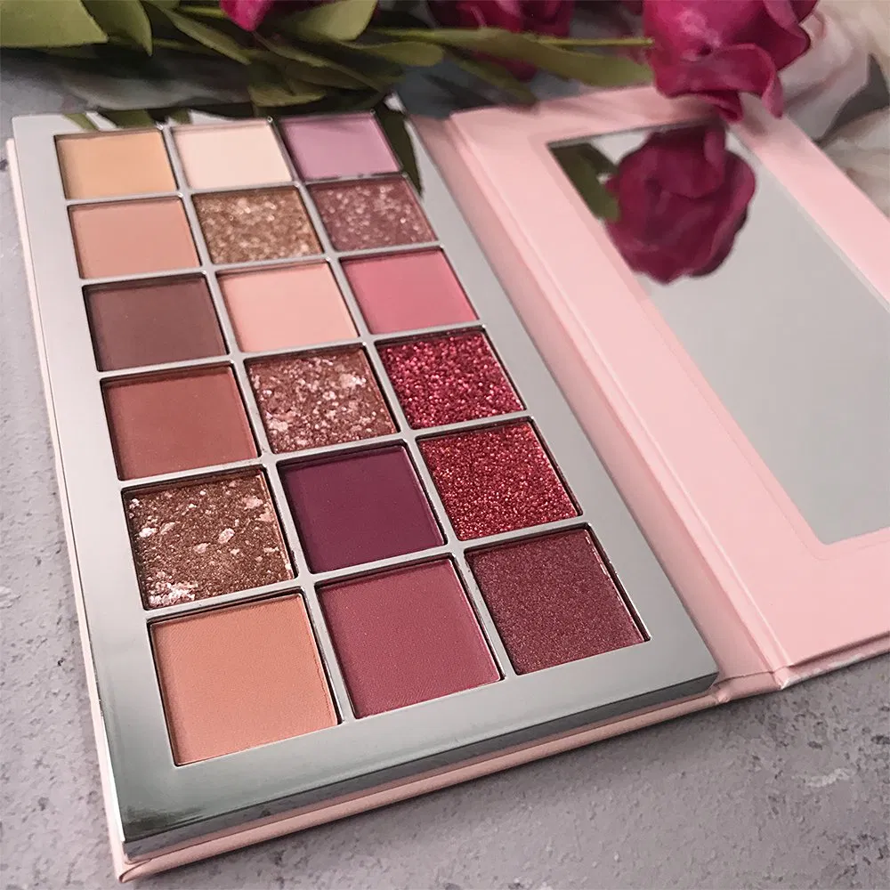 Professional 18 Color Pink Eyeshadow Palette High Quality Makeup