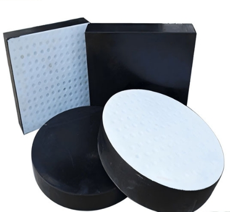 Laminated Bridge Seismic Isolation Rubber Bearing Rubber Vibration Damper EPDM Bridge Building Support Bridge Support Pad