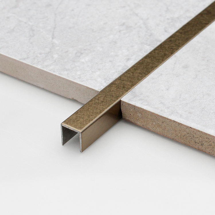 Gold Mirror Stainless Steel U Channel Profile for Wall Decoration