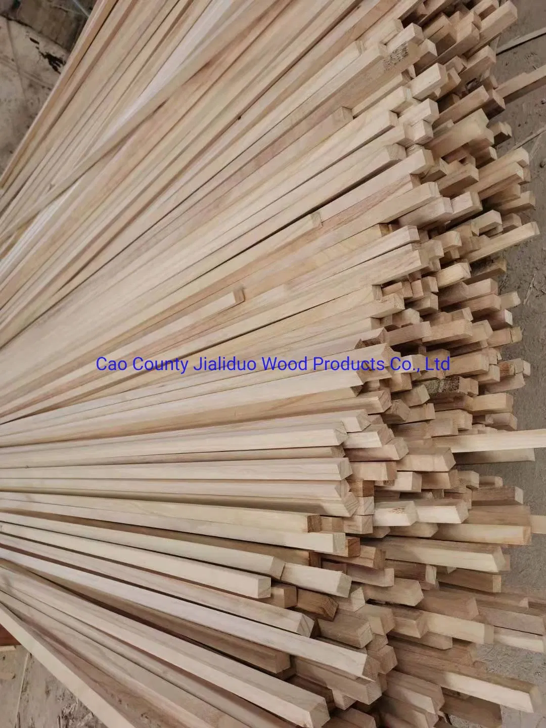 Paulownia Triangles Strips Square Battens Trapezium Chamfers