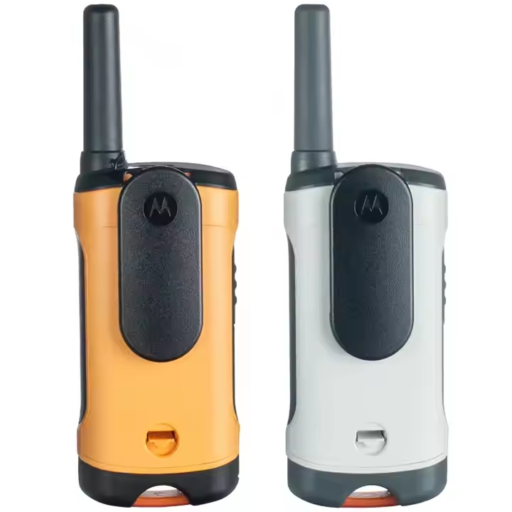 Compatible Motorola walkie-talkie pairing kit (no license required). Suitable for public use of T42-T50-T60-T80 walkie-talkies. Ideal for group outdoor adventur