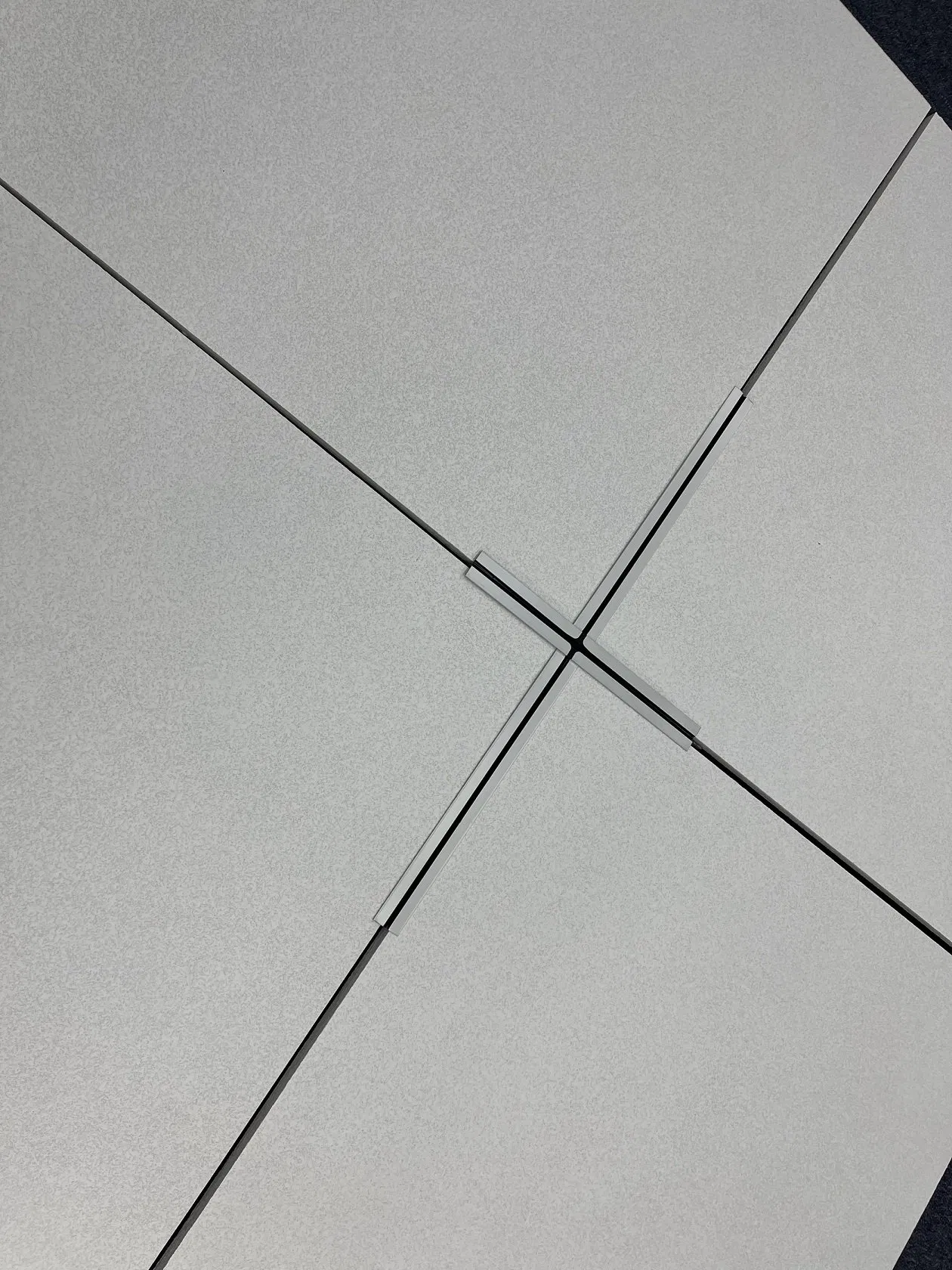 Panovf Factory Supply Fiberglass Acoustical Panel 20mm Sound Absorbing 60*60cm Tegular Fiberglass Acoustic Ceiling