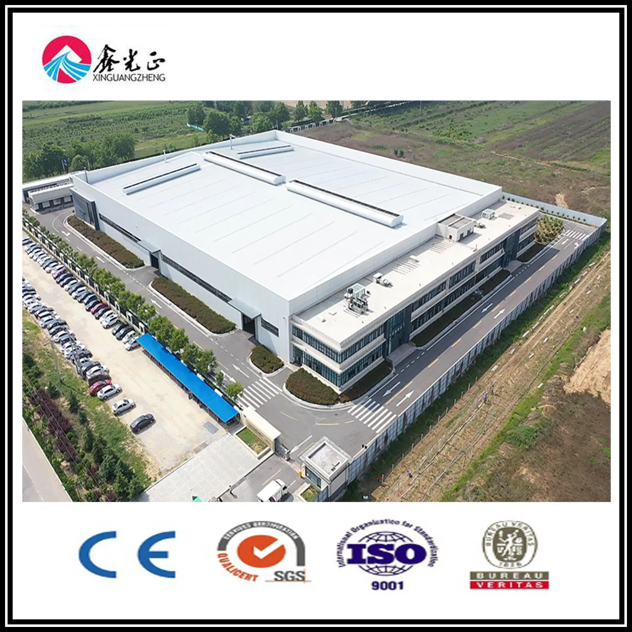 Factory Direct Supply Steel Structure Building Warehouse Workshop Prefabricated Building