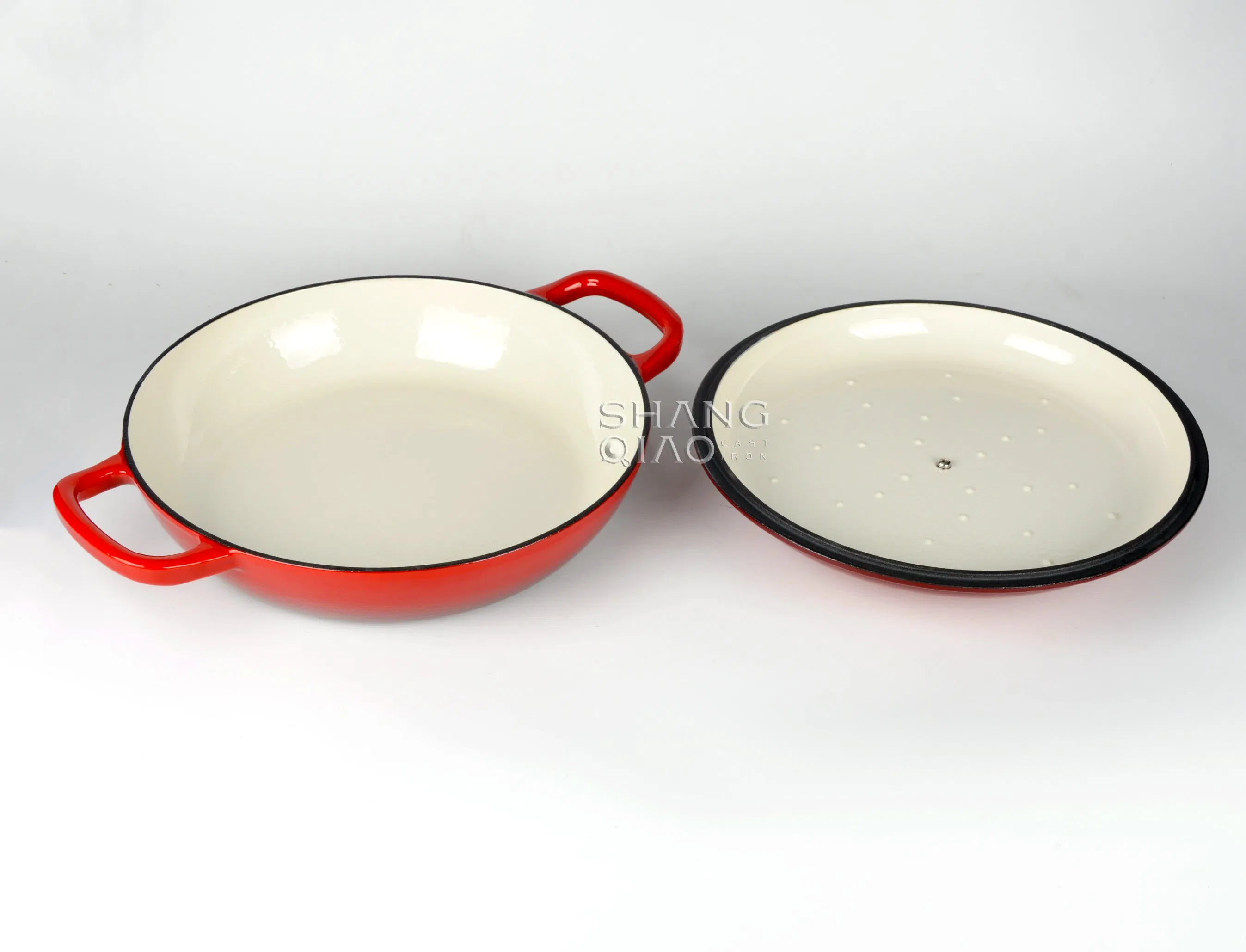 Эмалированная чугунная жаровня Dutch Oven, 30 см