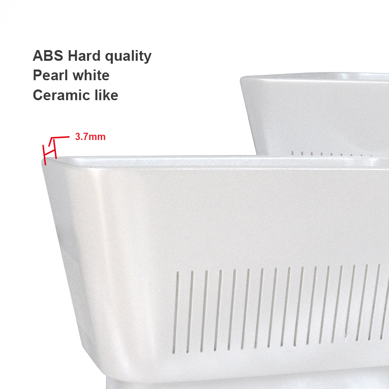 Self Watering ABS Flower Pot Self-Absorbing for Kitchen Home Planting
