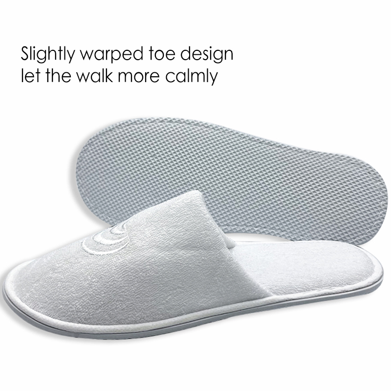 Eco-Friendly Non-Slip Soles Hotel SPA Comfortable Disposable Slippers
