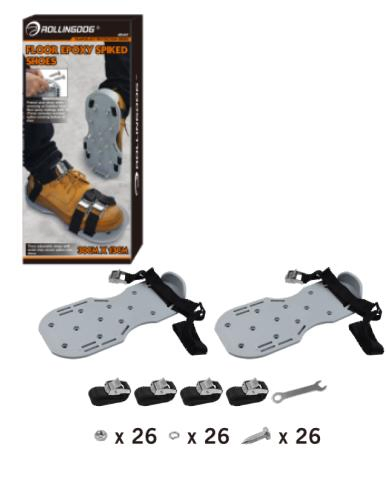 Premium Spiked Shoes for Rollingdog PRO 81457 Epoxy Floors