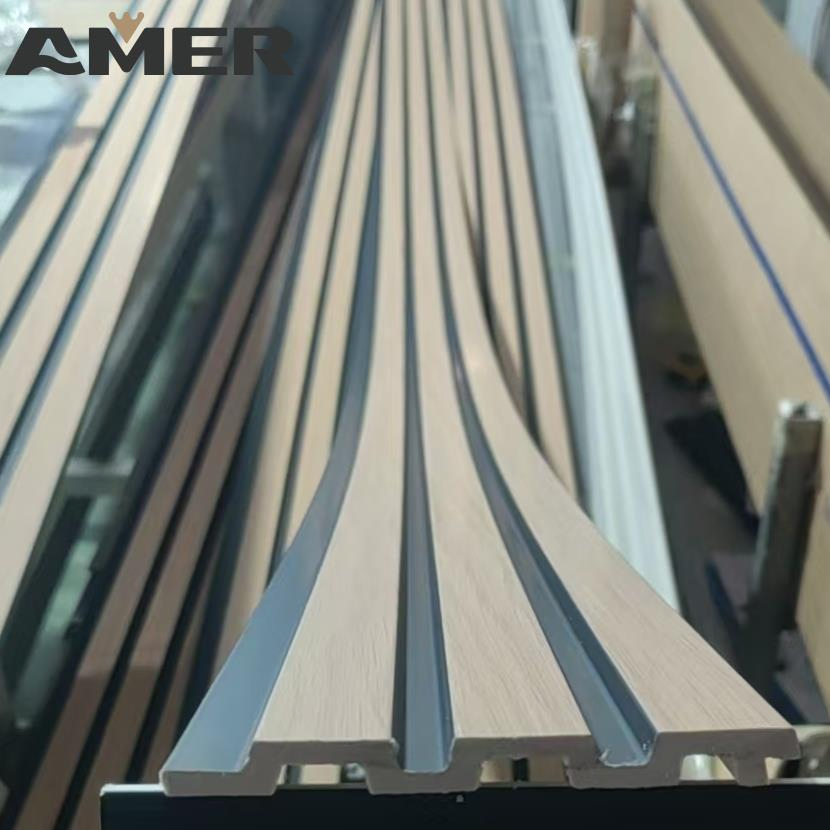 OEM High Quality Interior Golden Color Wall Panels PS Decorative Wall Panel