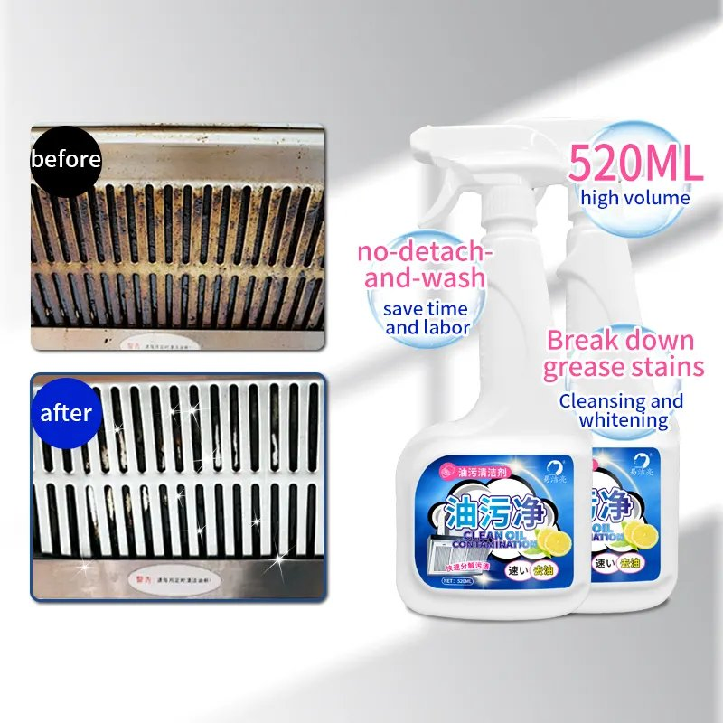 Powerful Kitchen Oven Grease Cleaner for Stubborn Stains and Residues