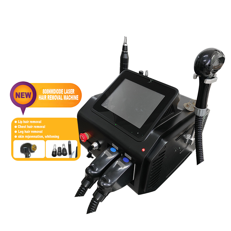 Diode Laser Hair Removal Machine and Pico Laser Diode Laser 3 Wave