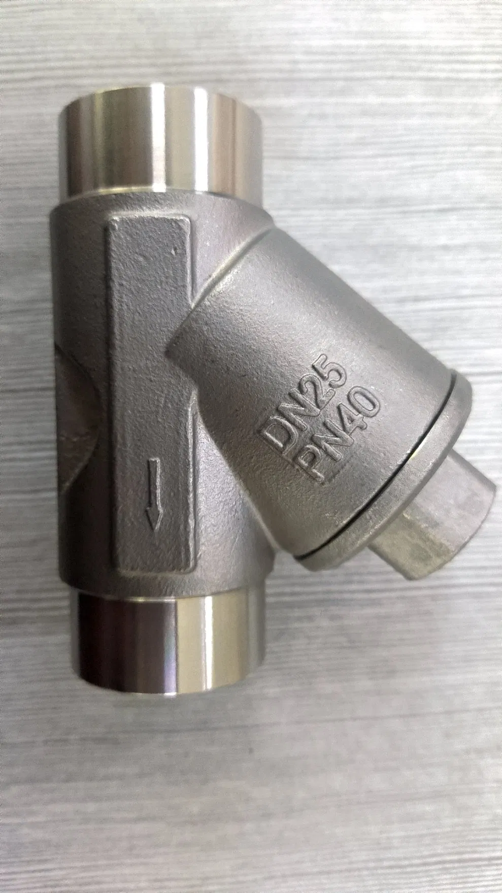 Y Type Strainer with Butt Weld ISO4200